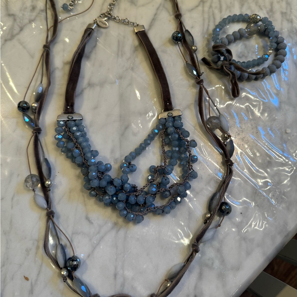 Chicos exclusive bracelet and necklaces